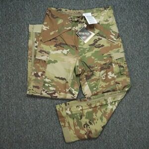 Valley Apparel Pants Men Small Short‎ Green Brown OCP Camo Cargo GTX Gore NWT